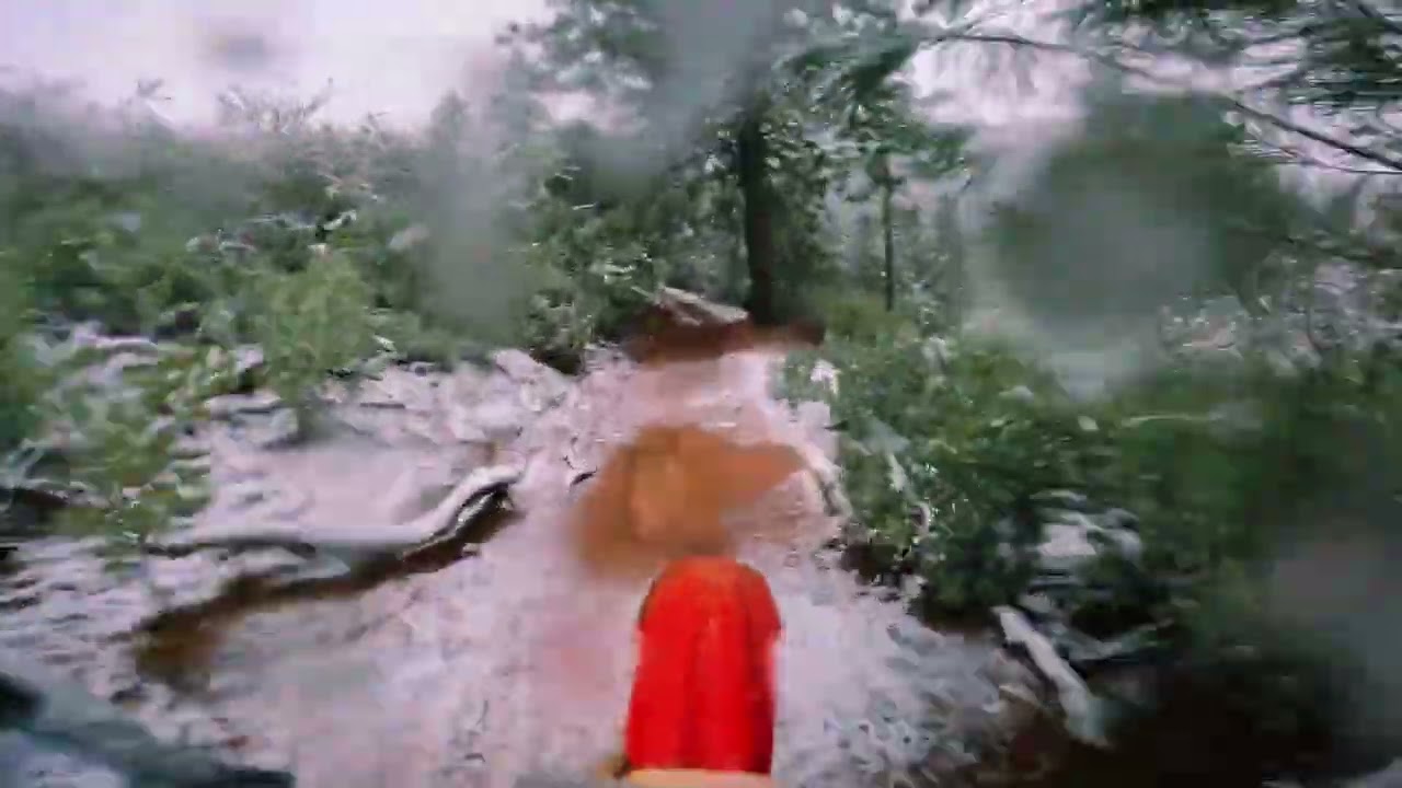 Snow at Chappie! POV Enduro Mx Riding 2/18/2026