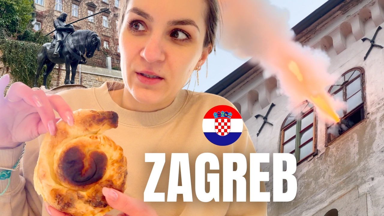 First Time in Zagreb, Croatia | First Impressions, Trying a Börek, LOUD Cannon Shot Custom & More