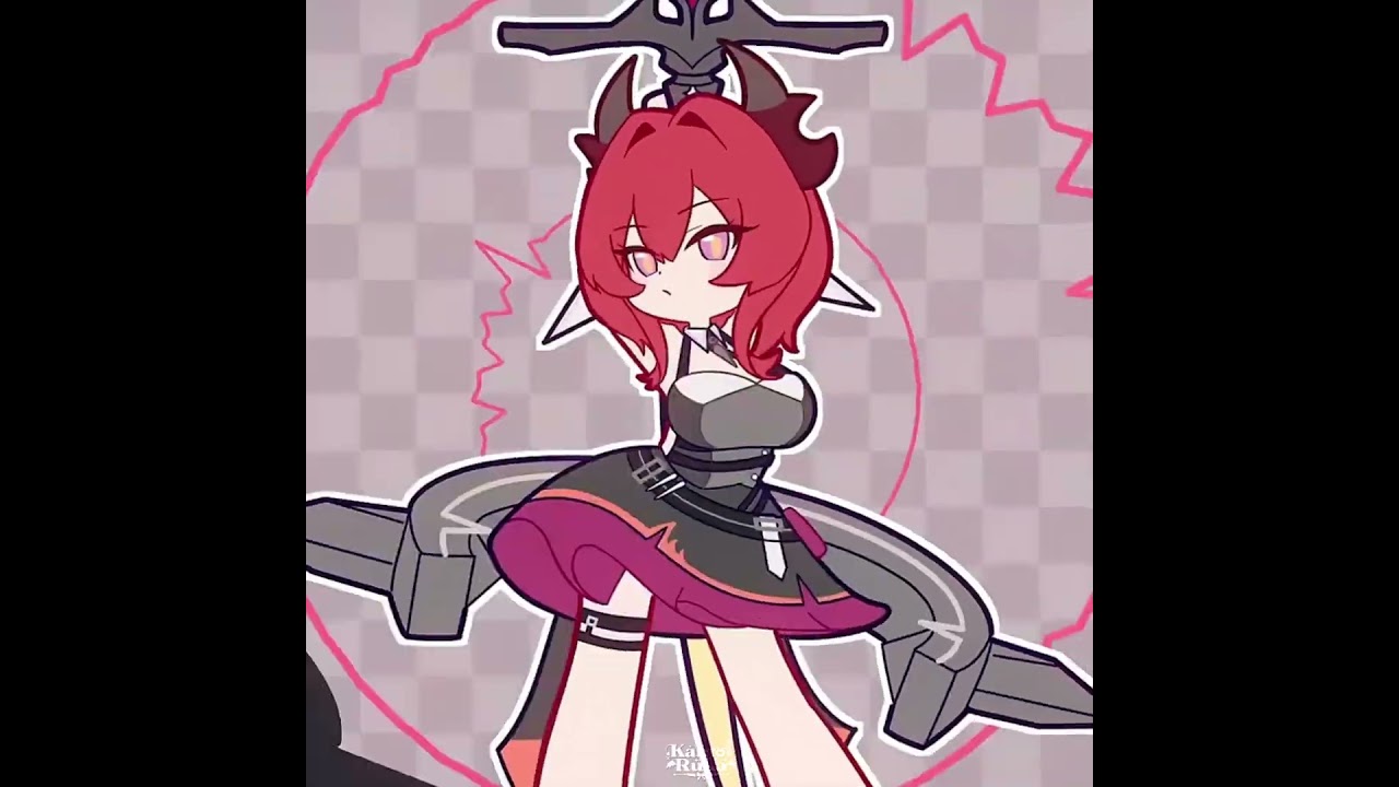 Laevatain LOW CORTISOL DANCE (Shorts) | Arknights Endfield