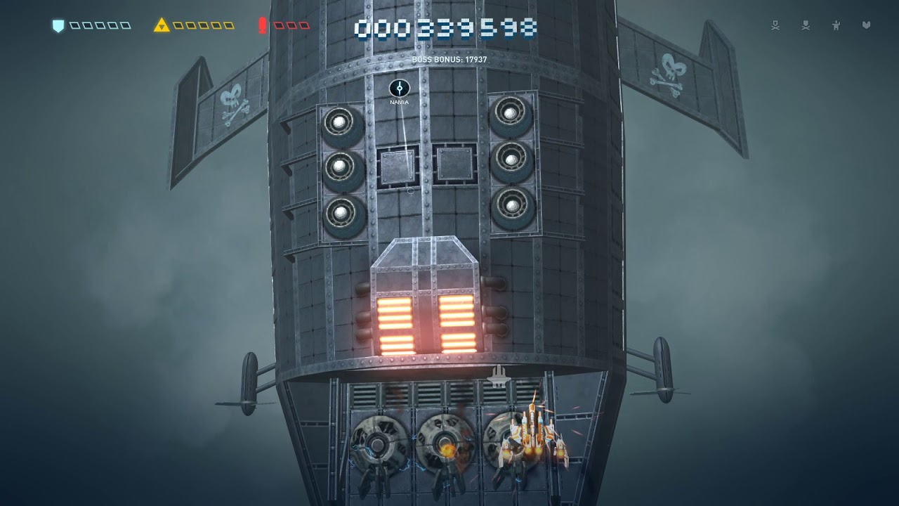 Sky Force Reloaded - stage B3 perfect run with Limp Berserker (Singleplay)