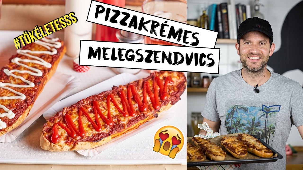 Zé-féle pizzakrémes melegszendvics