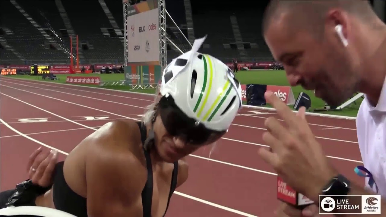 Madi&nbsp;de Rozario Interview - Winner Womens 1500m Wheelchair Final