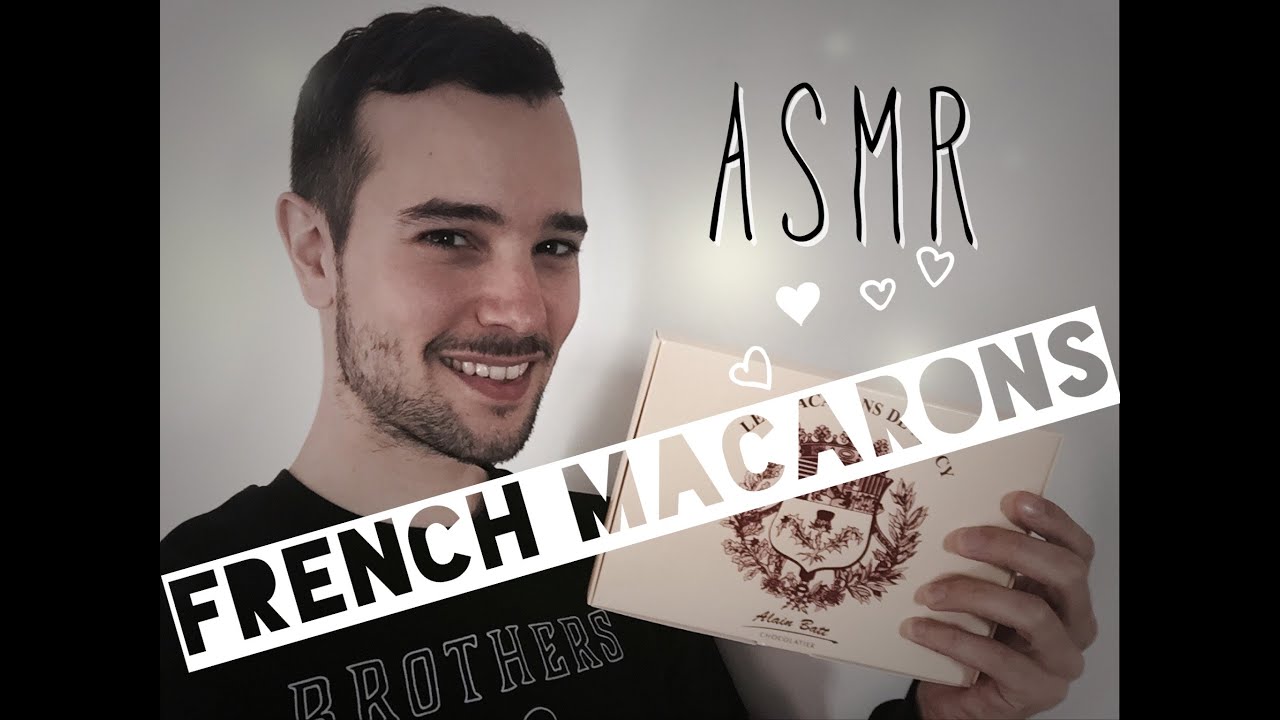 ASMR MACARONS from Nancy (tapping, crinkles)