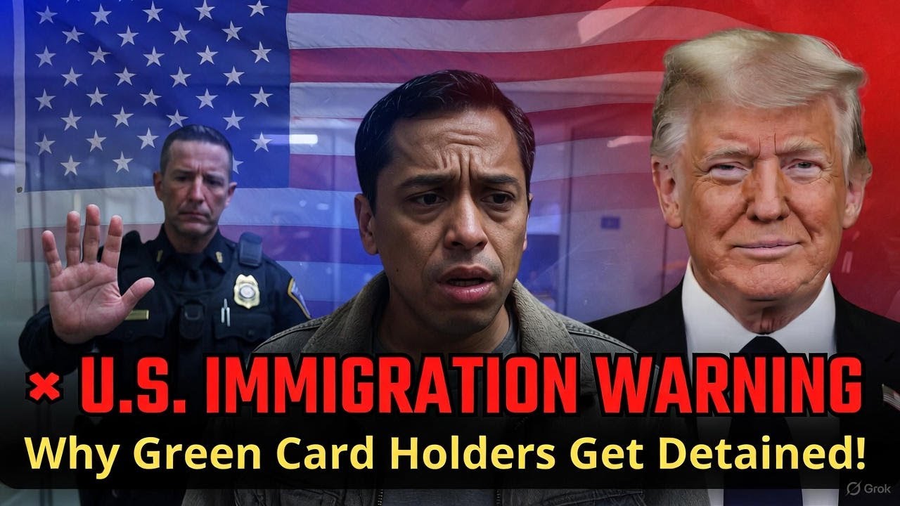 U.S. Immigration WARNING: Green Card Holders Facing Airport Detentions &ndash; Full Guide 2025