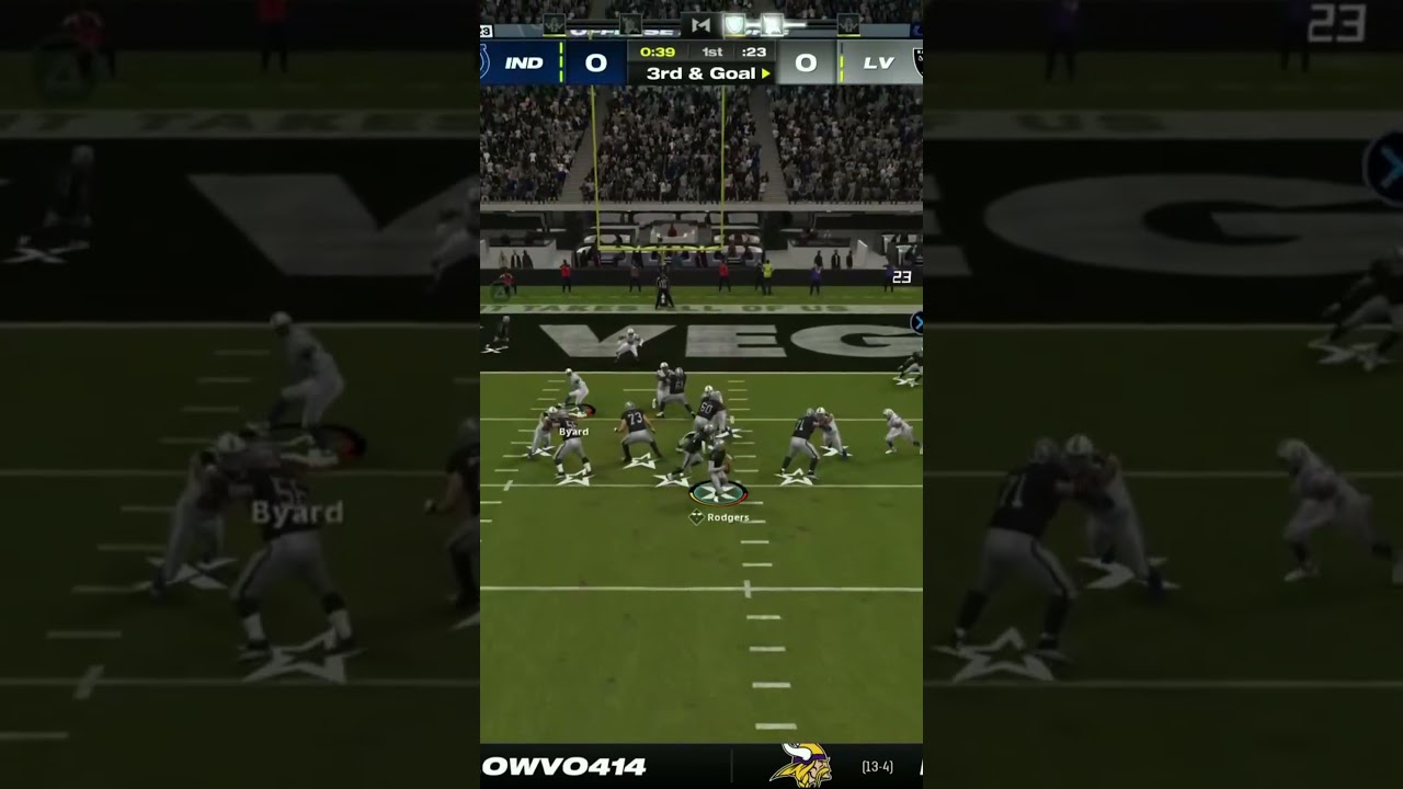 Aaron Rodgers the best QB in madden 24 #madden24 #maddenfranchise