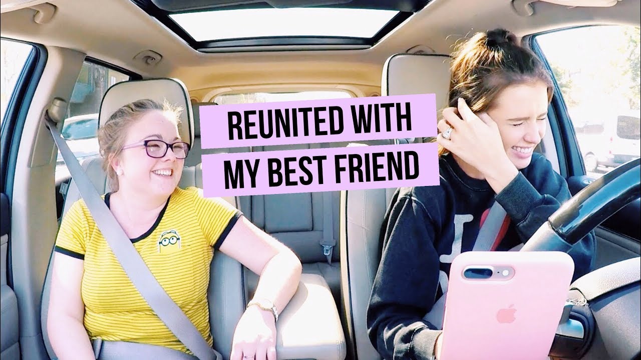 REUNITED WITH MY BEST FRIEND AFTER 8 MONTHS | Driving With Jess