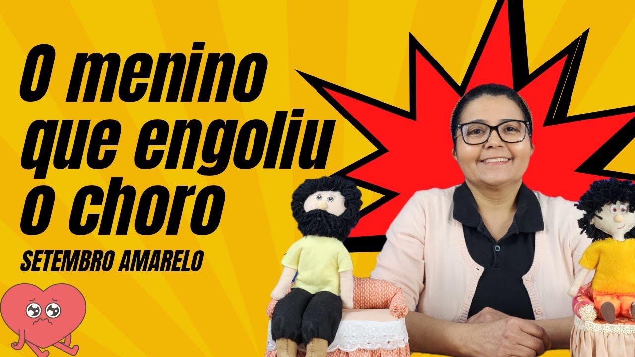 O menino que engoliu o choro - Cris Guerra #  Setembro Amarelo.