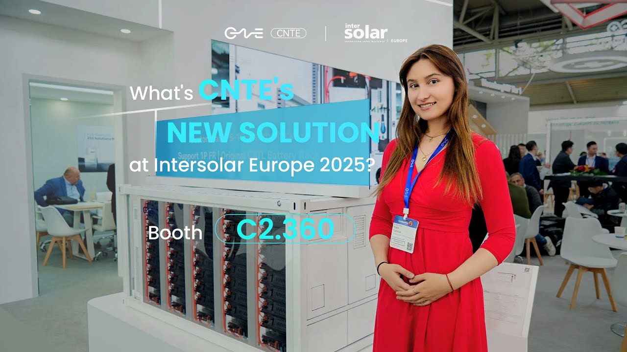 What's CNTE's new solution at Intersolar Europe 2025?