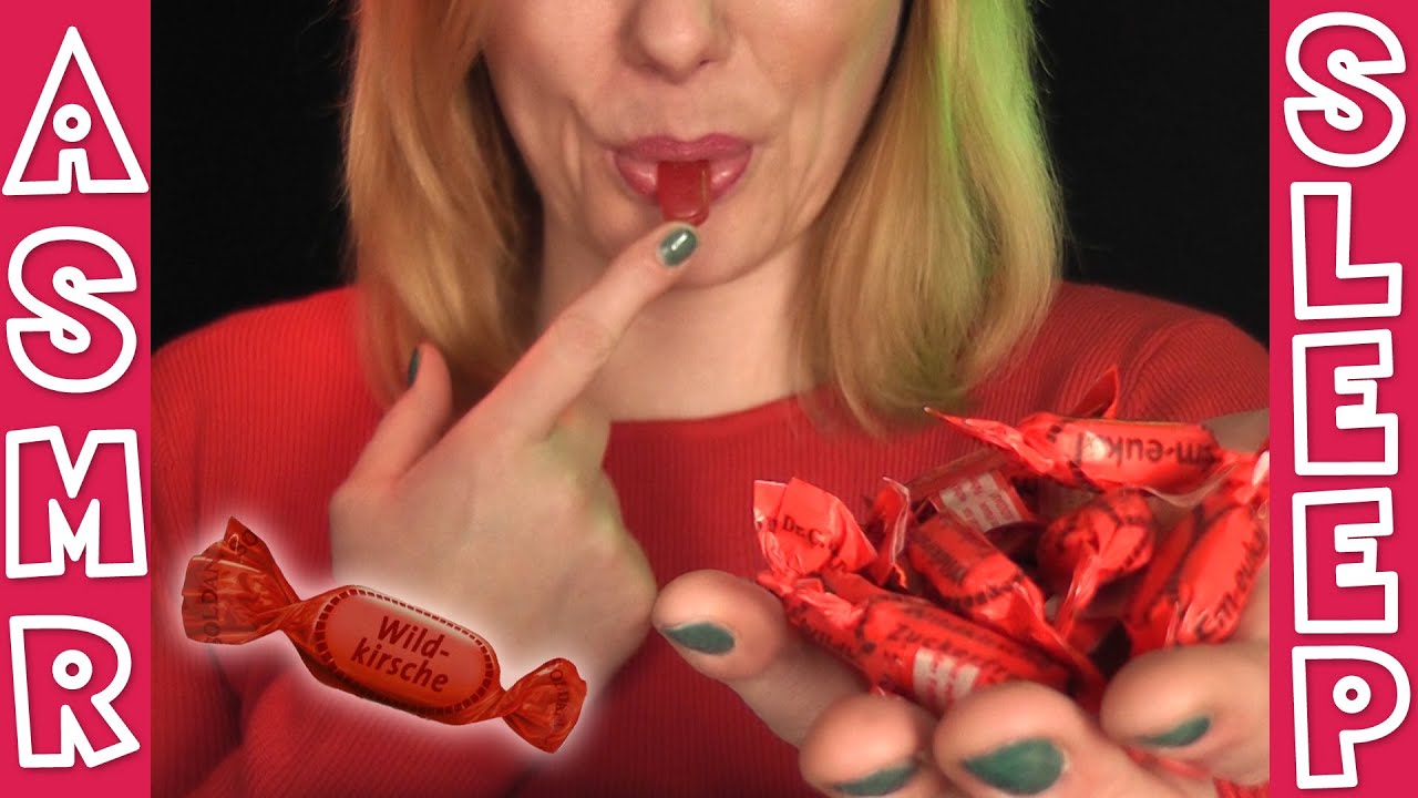 АСМР Поедание твердых конфет 12 🍬 - Расслабляющие звуки рта бонбона - ASMR Hard Candy Eating