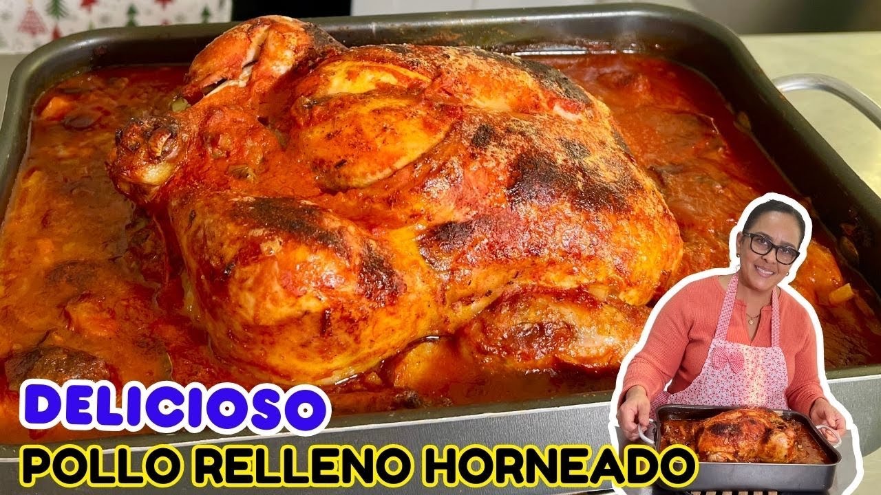 COMO HACER POLLO RELLENO MEJOR QUE DE RESTAURANTE