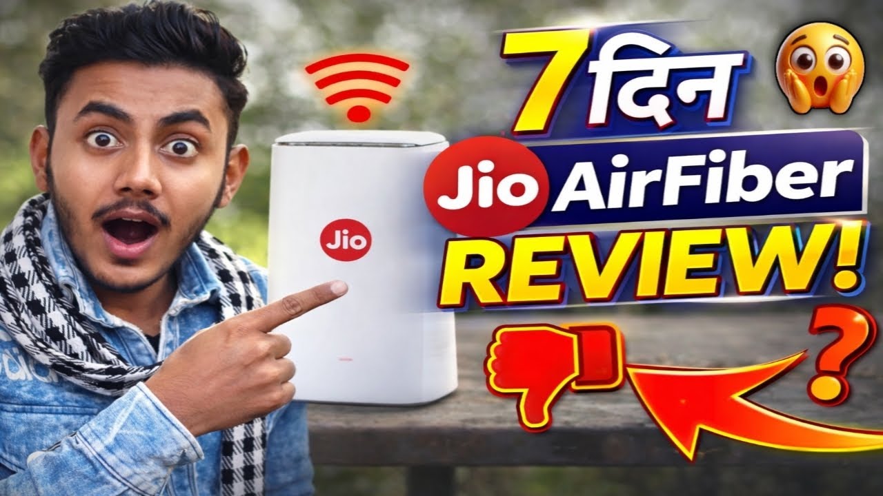 Jio AirFiber Review After 7 Days 😱 | Jio AirFiber Lagwane Se Pehle Ye Video Zaroor Dekhna |Full Vlog