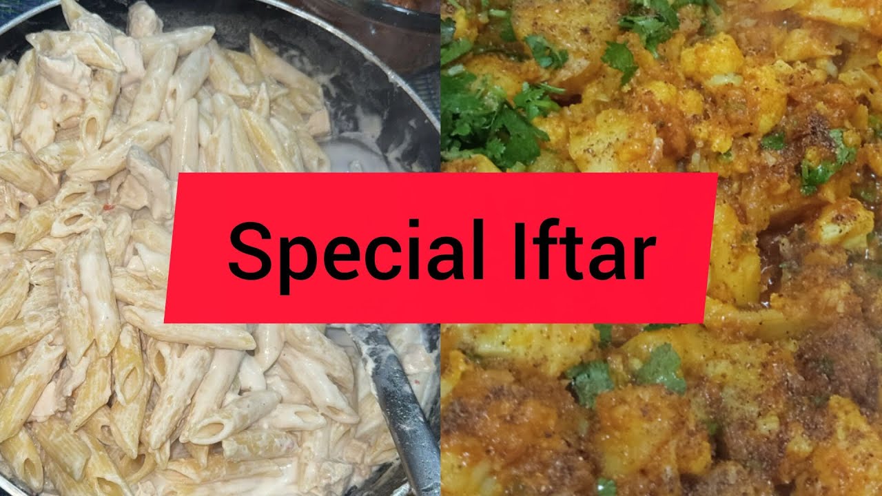 Special Iftar | Chicken Manchurian | White Pasta|  bhuy sari dishes 👌👌👌