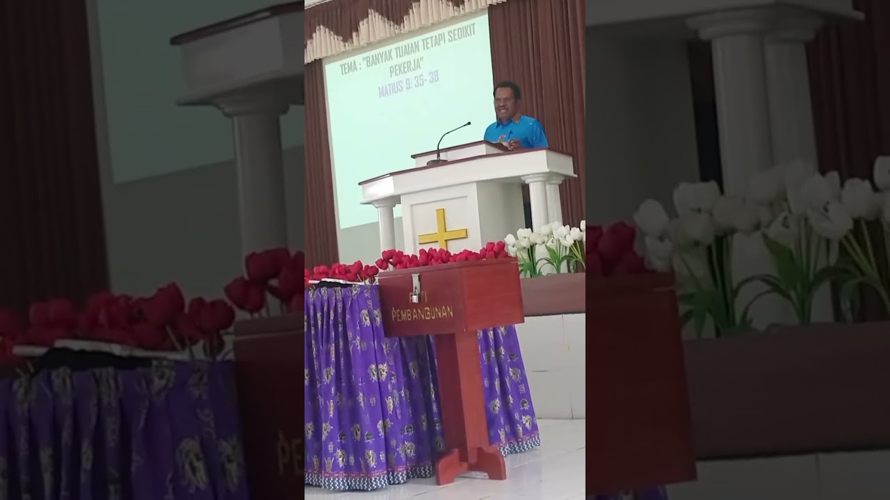 Pengkhotbah Oleh  bpk. Dimus Wakerkwa Matius 9:35-38 hari minggu 8-Februari-2026