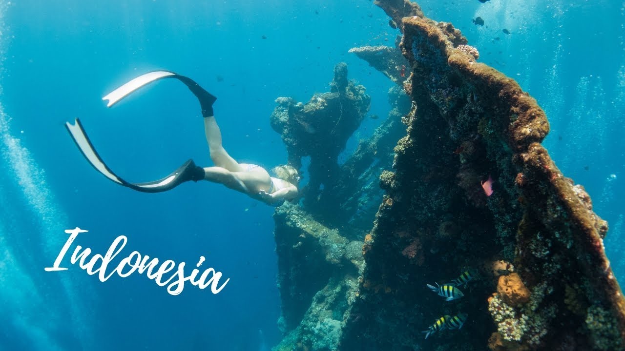 Freediving the USAT Liberty Wreck | Bali