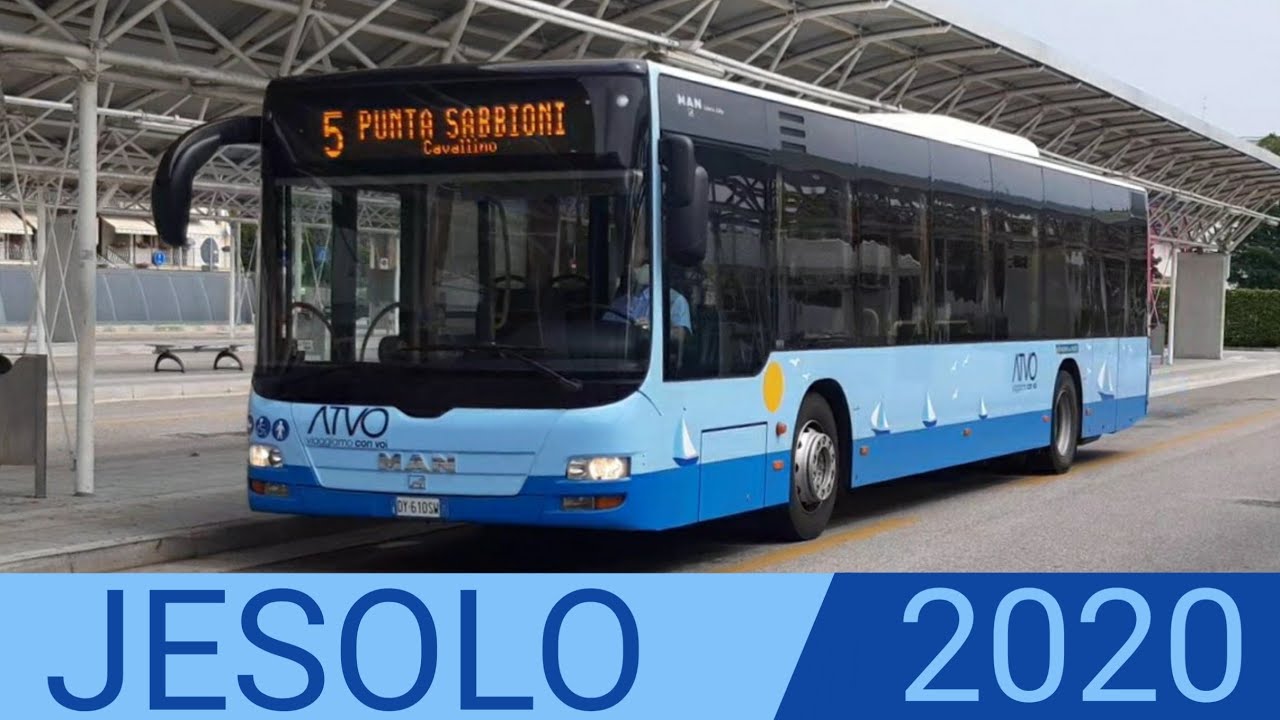 Buses in Jesolo