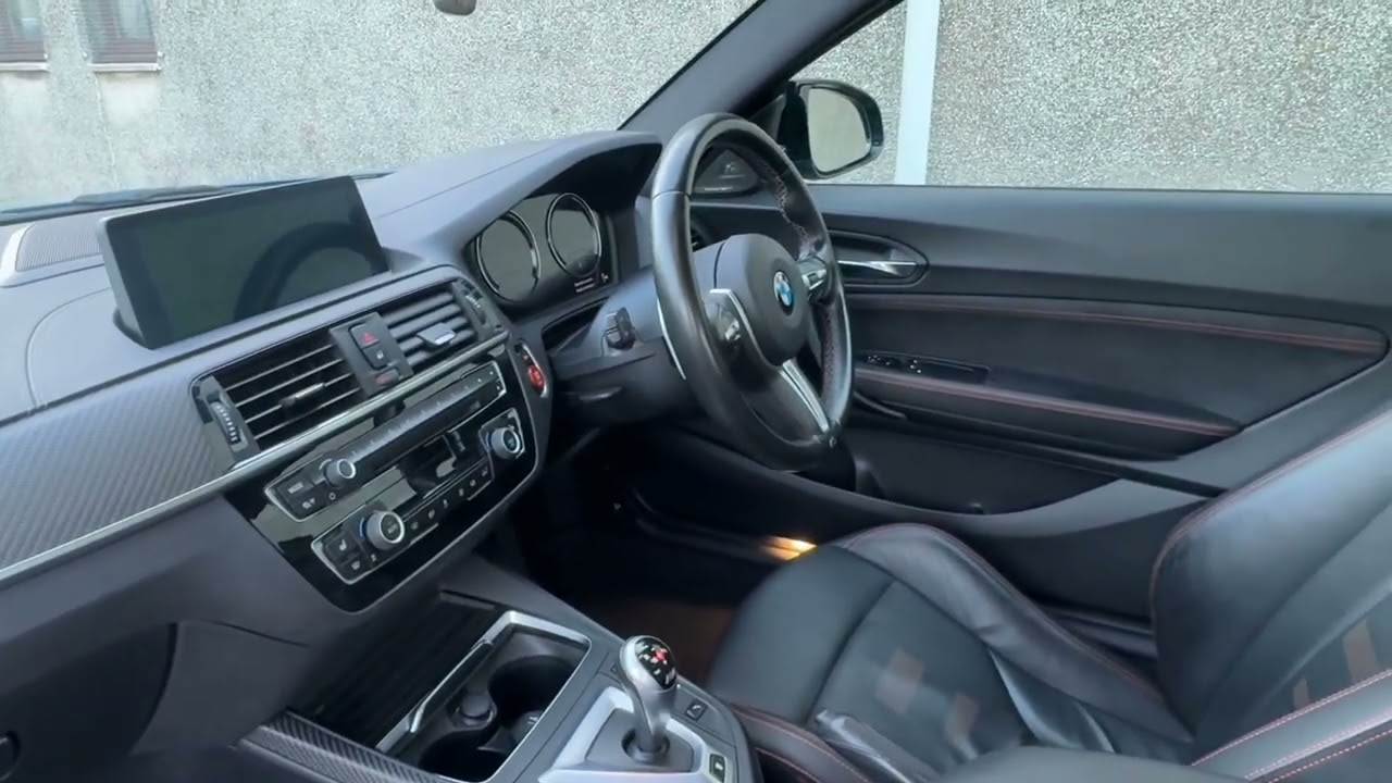 BMW M2 Competition in Long Beach Blue. Nearly £8.5k factory options & £5k of mods. 545bhp.