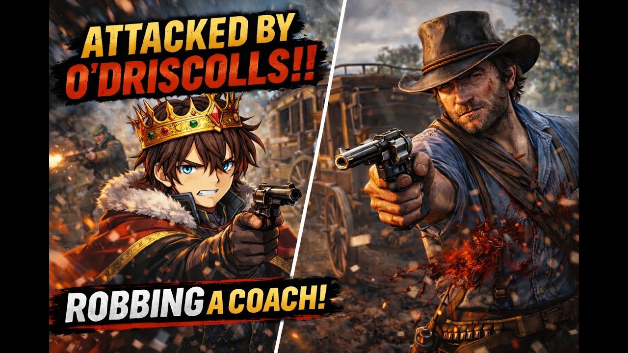 🔥 Ambushed by O'Driscoll,  While Robbing a Coach! | Red Dead Redemption 2 Gameplay 🔥