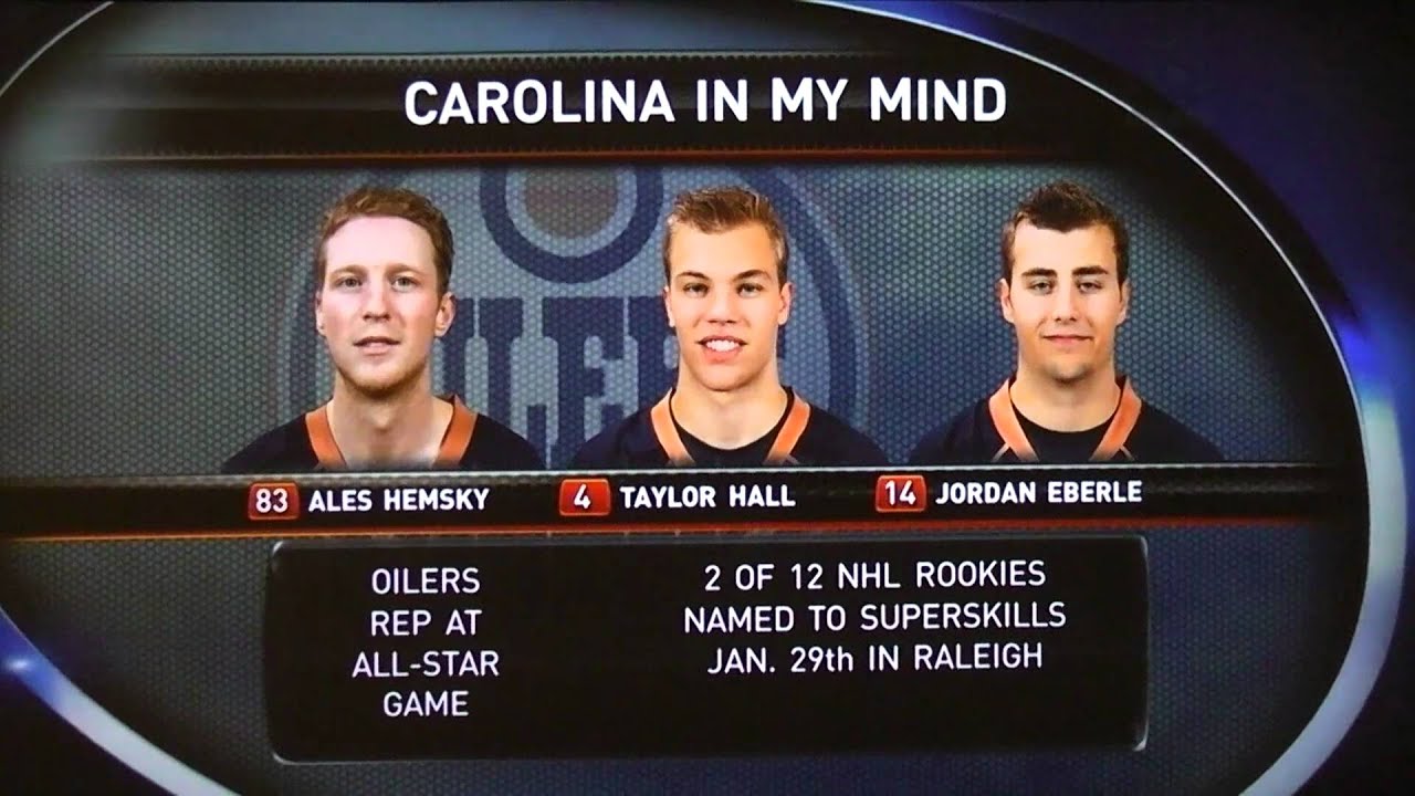 Gene Principe - All stars Hemsky, Hall and Ebere - Oilers at Dallas 01-11-2011