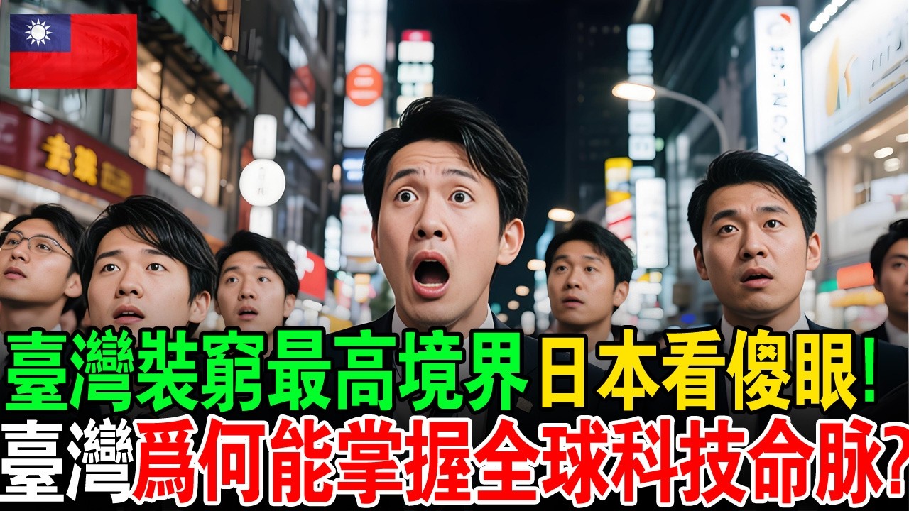 臺灣裝窮到極致！日本精英看傻眼：滿街機車、老舊公寓，卻掌握全球90%命脈？