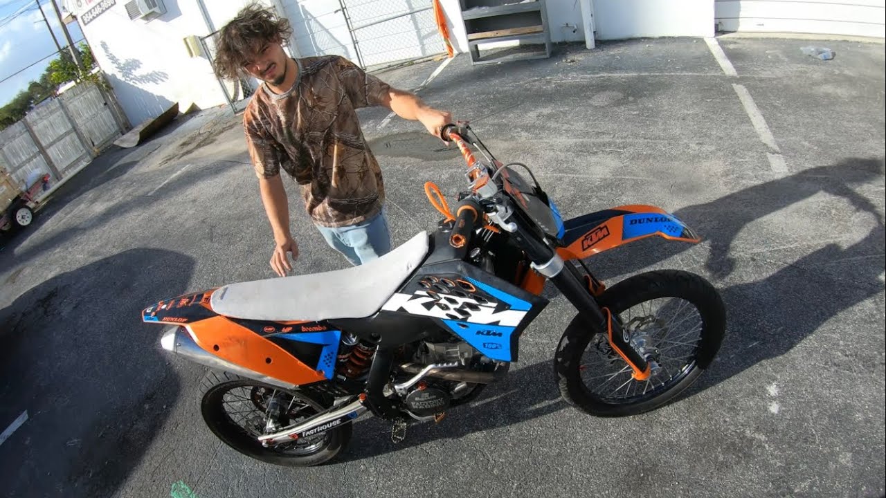 He Locked Up His Freshly Rebuilt Motor In 3 Days Customer Drops Back Off 2008 Ktm250sxf