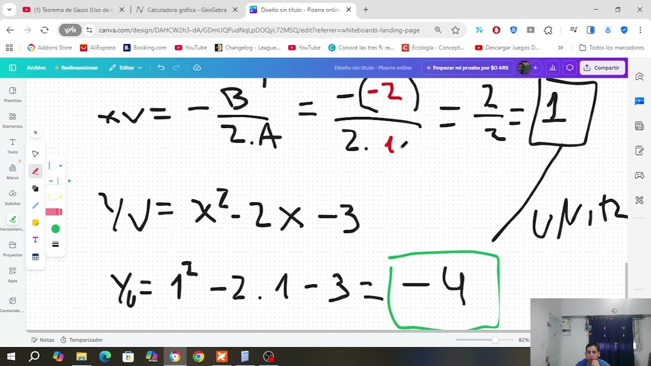 FUNCIÓN CUADRÁTICA PARA PRINCIPIANTES! XD
