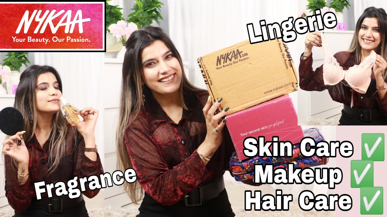 Huge Nykaa Haul - Upto 70% off On Makeup - Skincare - Haircare | Super Style Tips