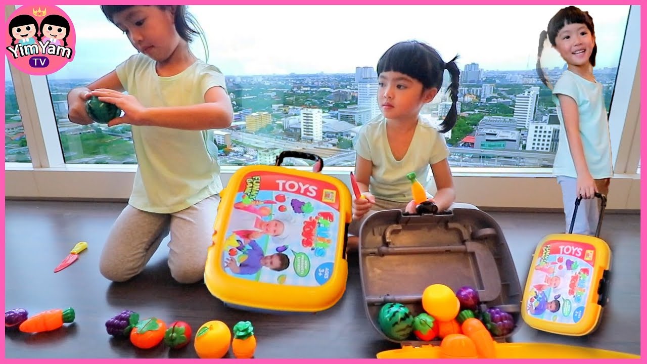 หนูยิ้มหนูแย้ม | รีวิวกระเป๋าล้อลากขายผลไม้