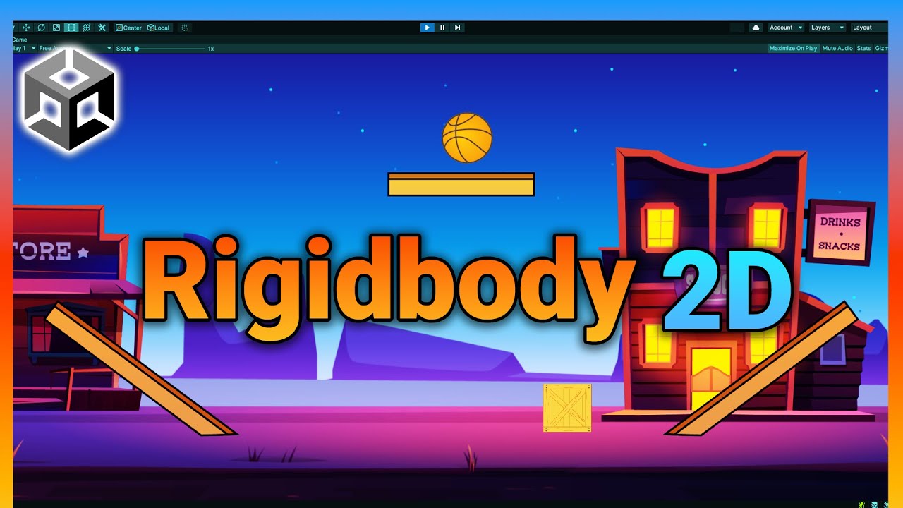 Unity Rigidbody 2D || Уроки Unity 2D для начинающих!