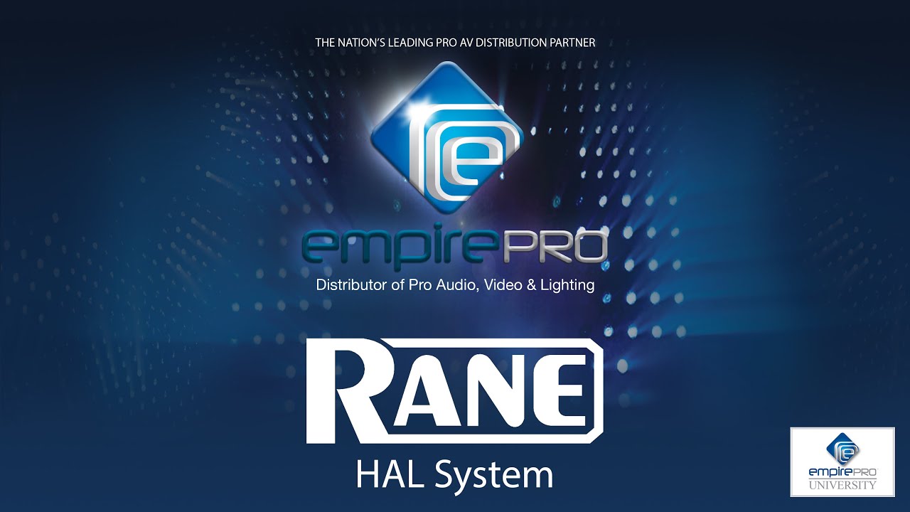 Rane - HAL System - Empire Pro - NAMM16