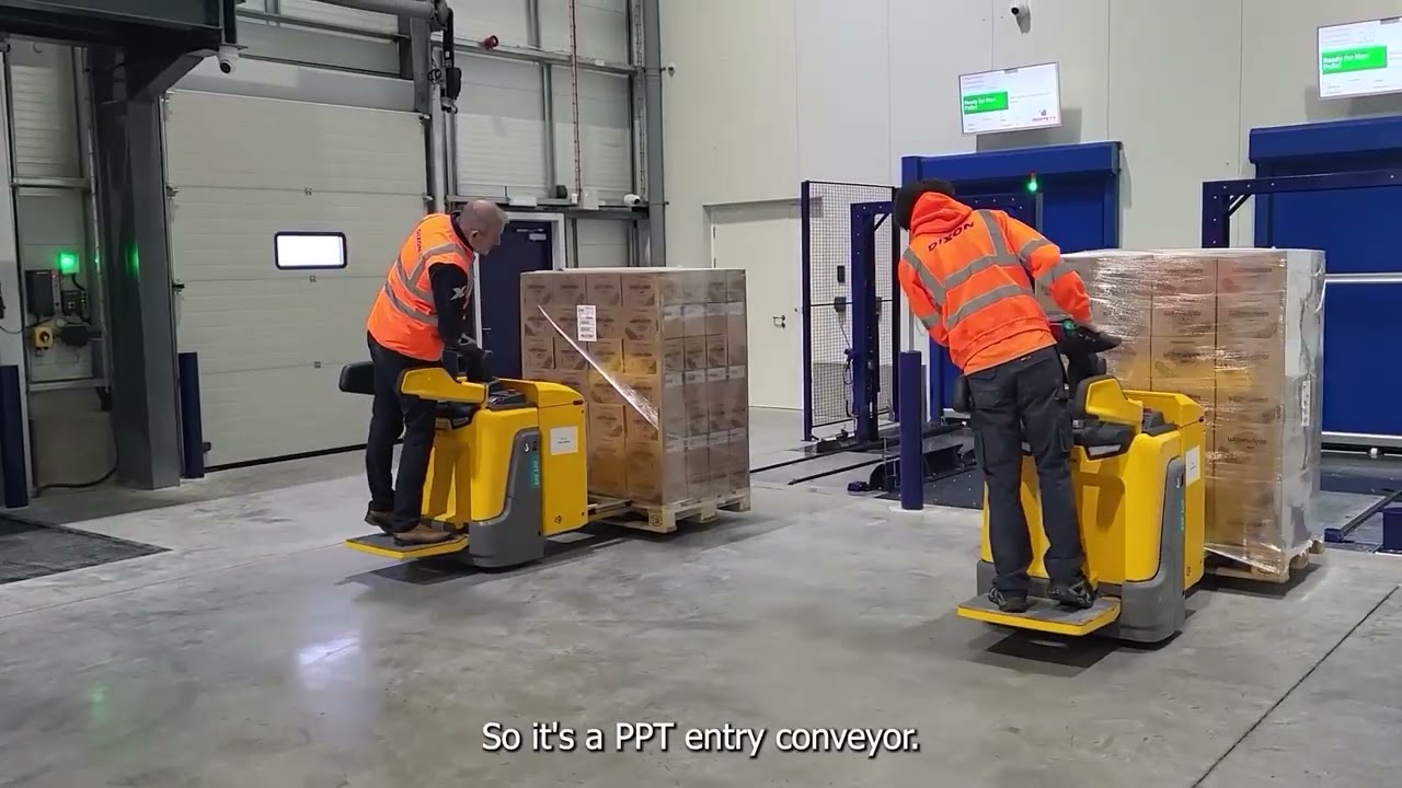 Inside the Moffett Automation System: How Conveyors Drive Continuous Pallet Flow & Efficiency