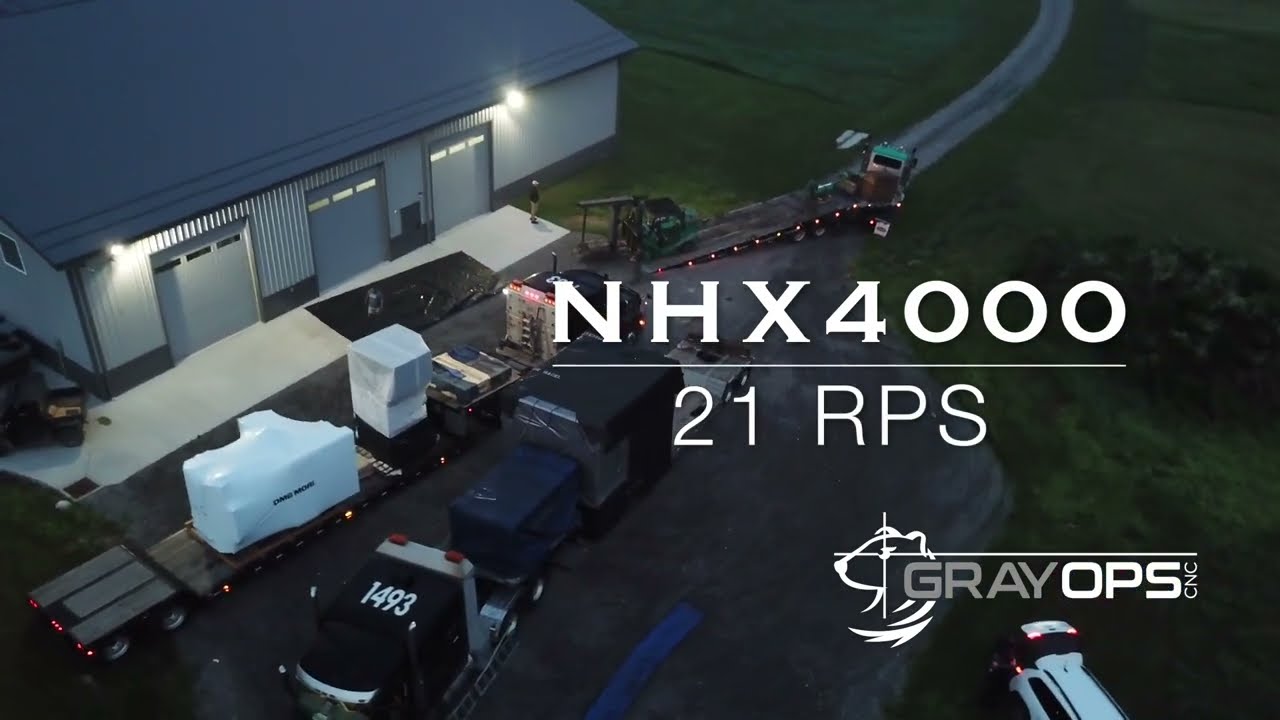 DMG NHX4000 21 RPS - Delivery Day