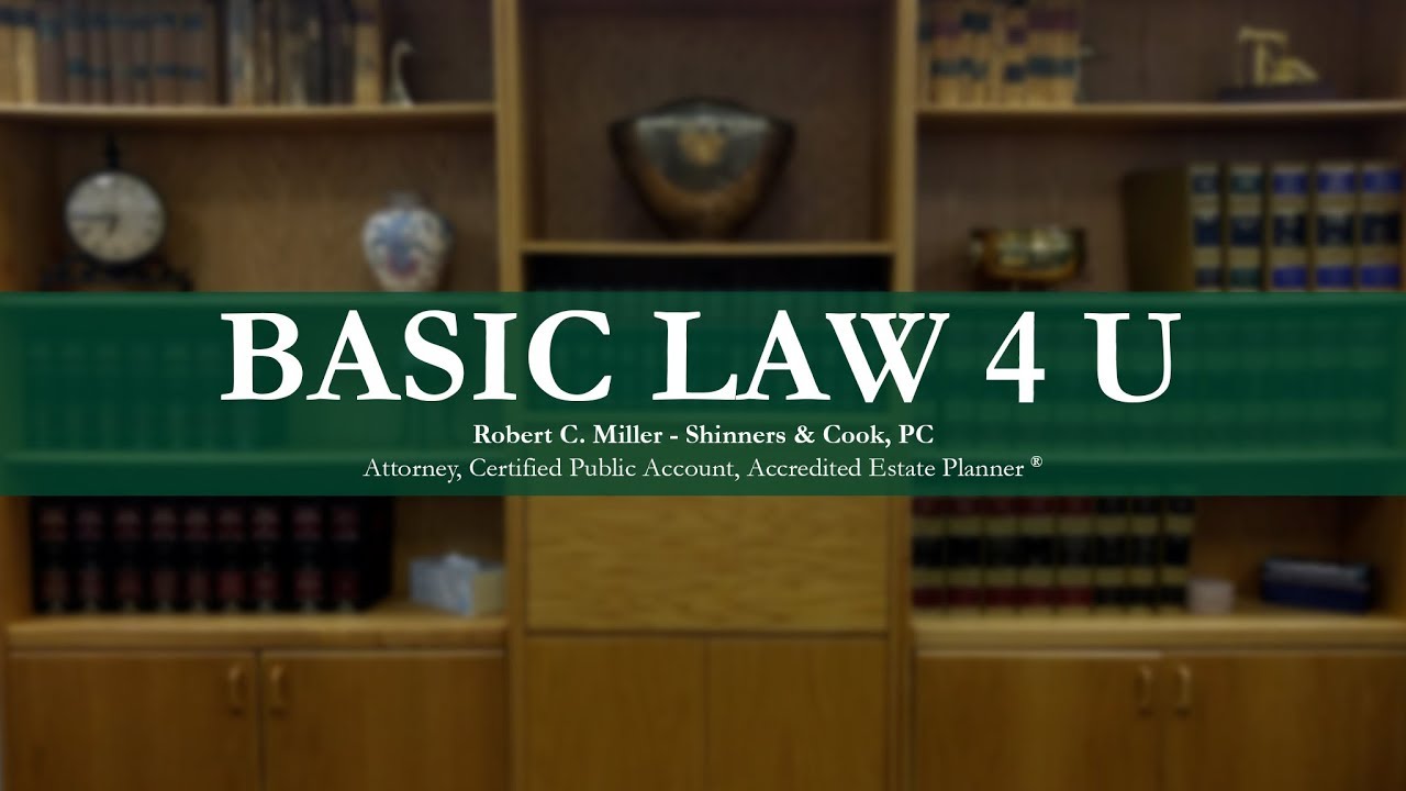 Estate Planning Series - Introduction