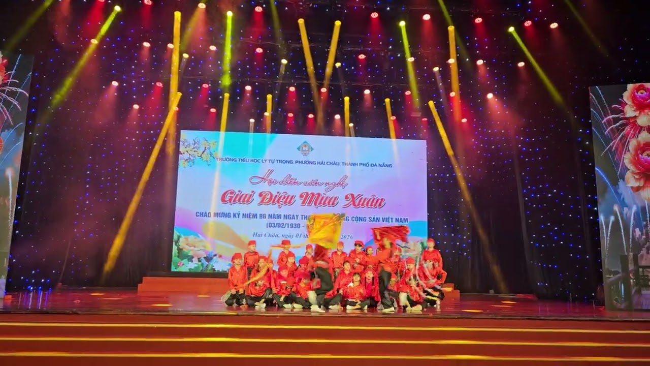 Nhảy hiện đại- lớp 3/6- chào xuân