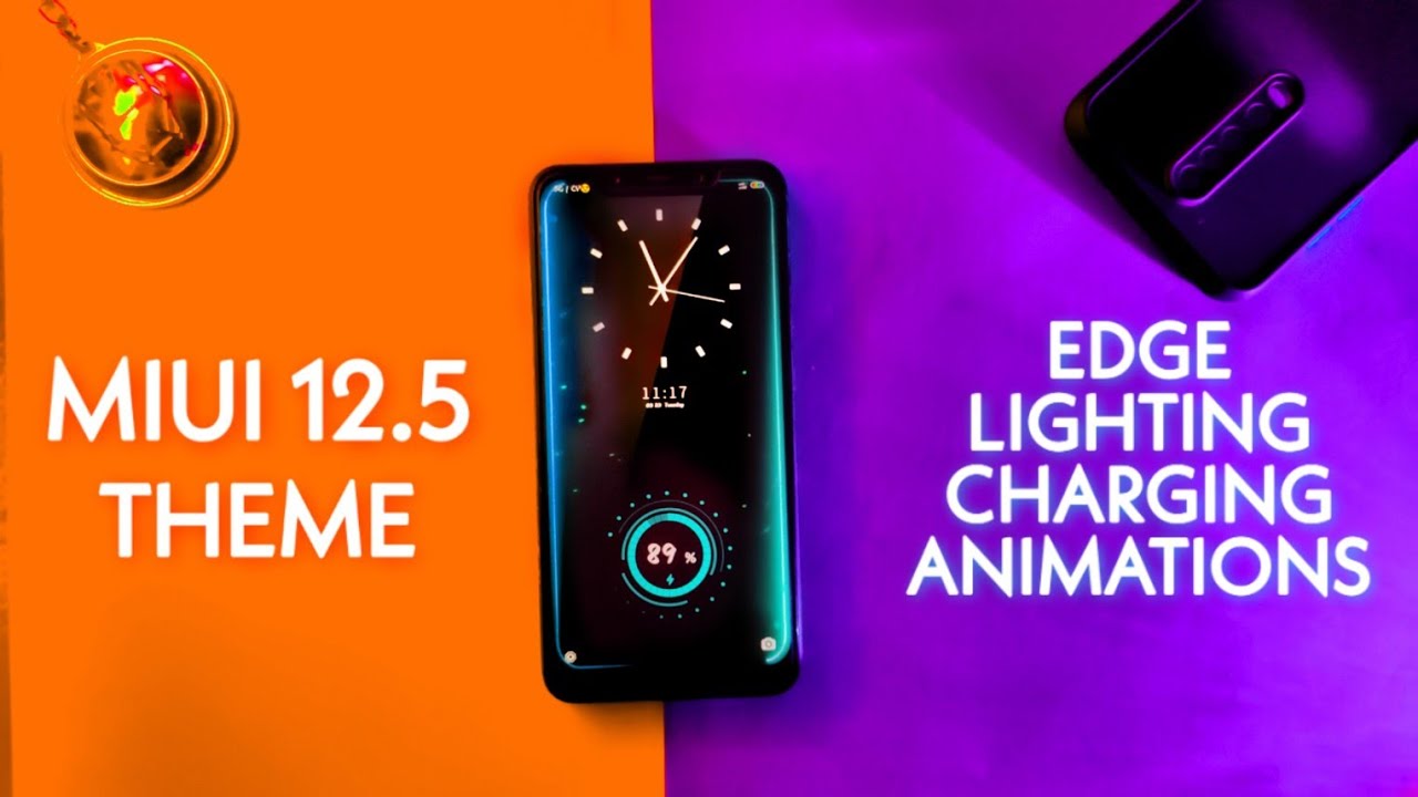 Most Awaited MIUI 12 Theme For Any Xiaomi Device 🔥 | Edge Lighting, Charging Animation more 🔥