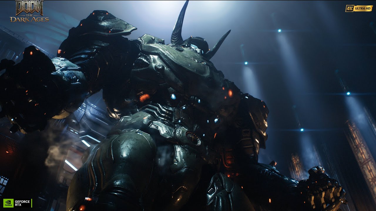 Doom the Dark Ages  RTX 5090 Ultra Nightmare Graphics Gameplay PART 3 Barrier Core 4K 60Fps