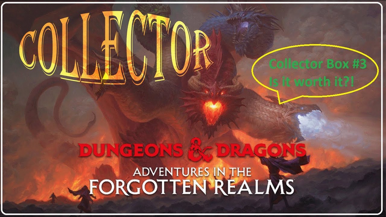 Opening MTG AFR Forgotten Realms Collector Box#3-4 [Magic The Gathering]