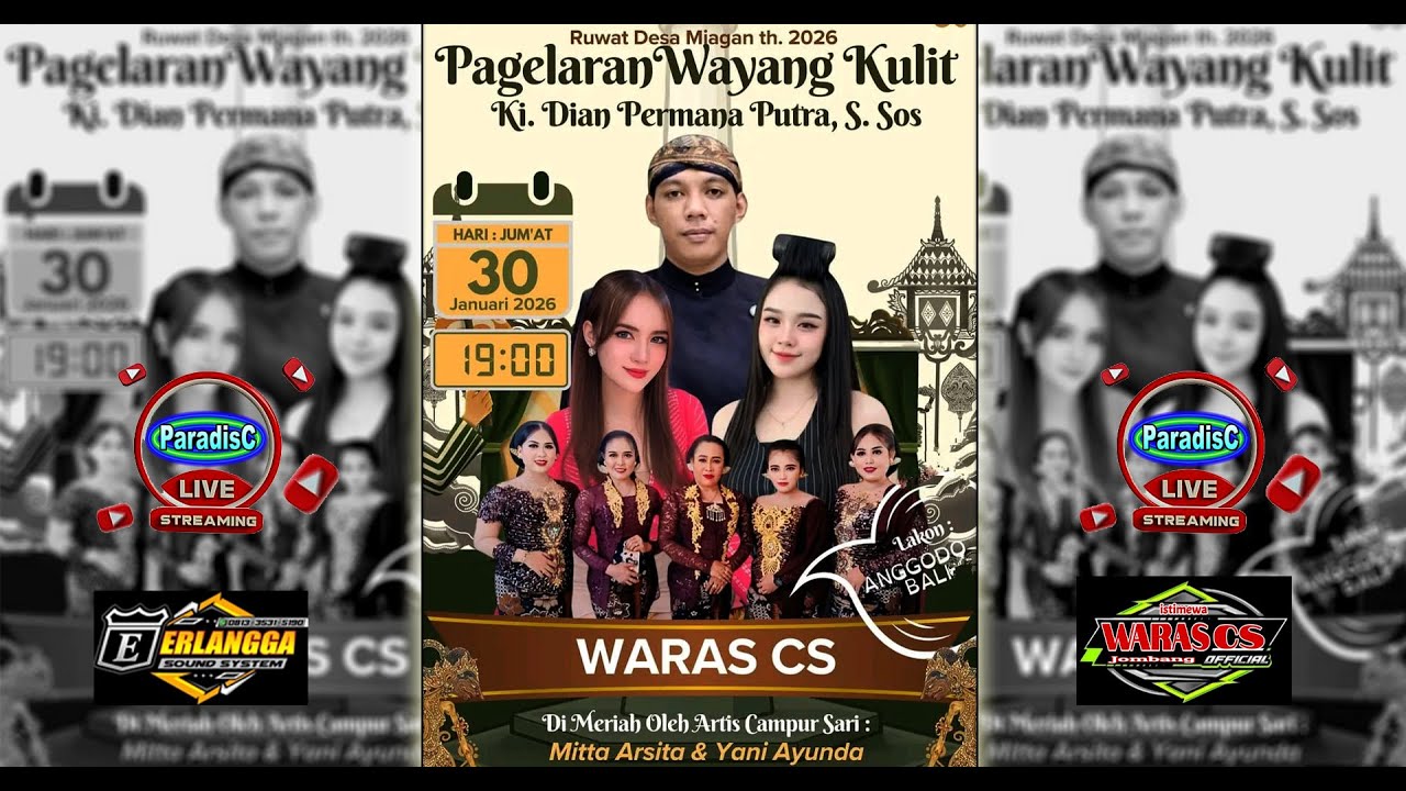 🔴📡Pagelaran Wayang Kulit 