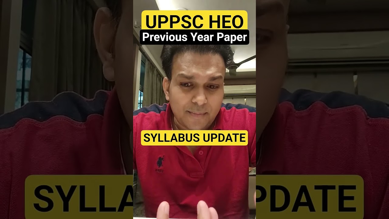 uppsc HEO 2025 Health Education officer Vacancy SYLLABUS PATTERN update 