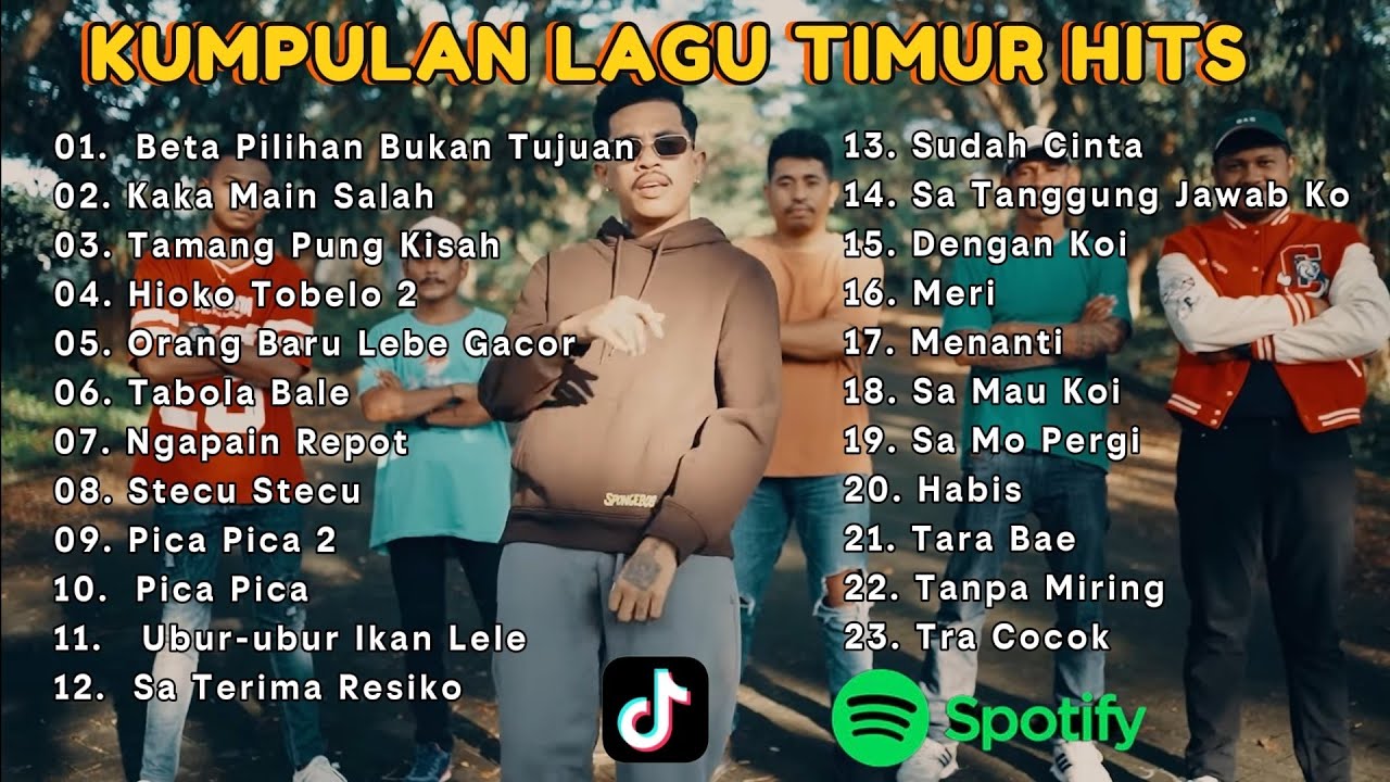 KUMPULAN LAGU TIMUR HITS TIKTOK DAN SPOTIFY #lagutimur #laguviral #laguhits #trending 