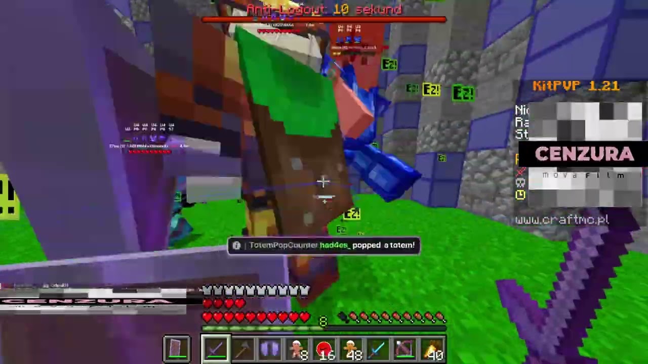 montage tryb: kitpvp craftmc.pl