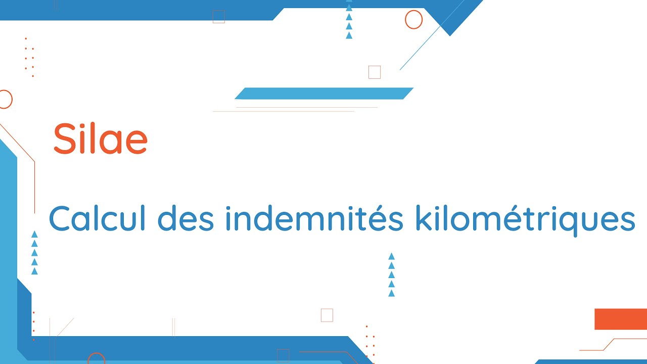 Calcul des indemnités kilométriques sur Silae
