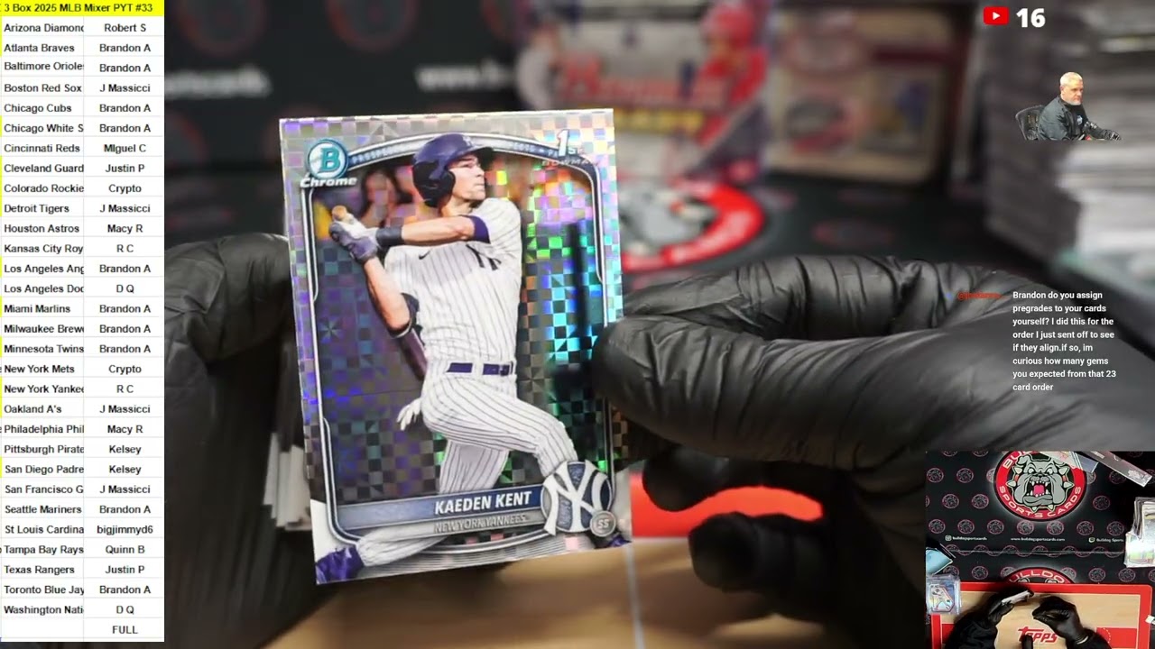 3 Box 2025 MLB Mixer PYT #33