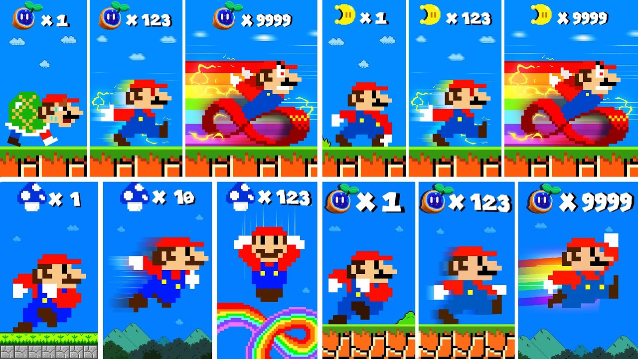 When Every Seed Make Mario Turtle gets FASTER! (Re-up Collection)