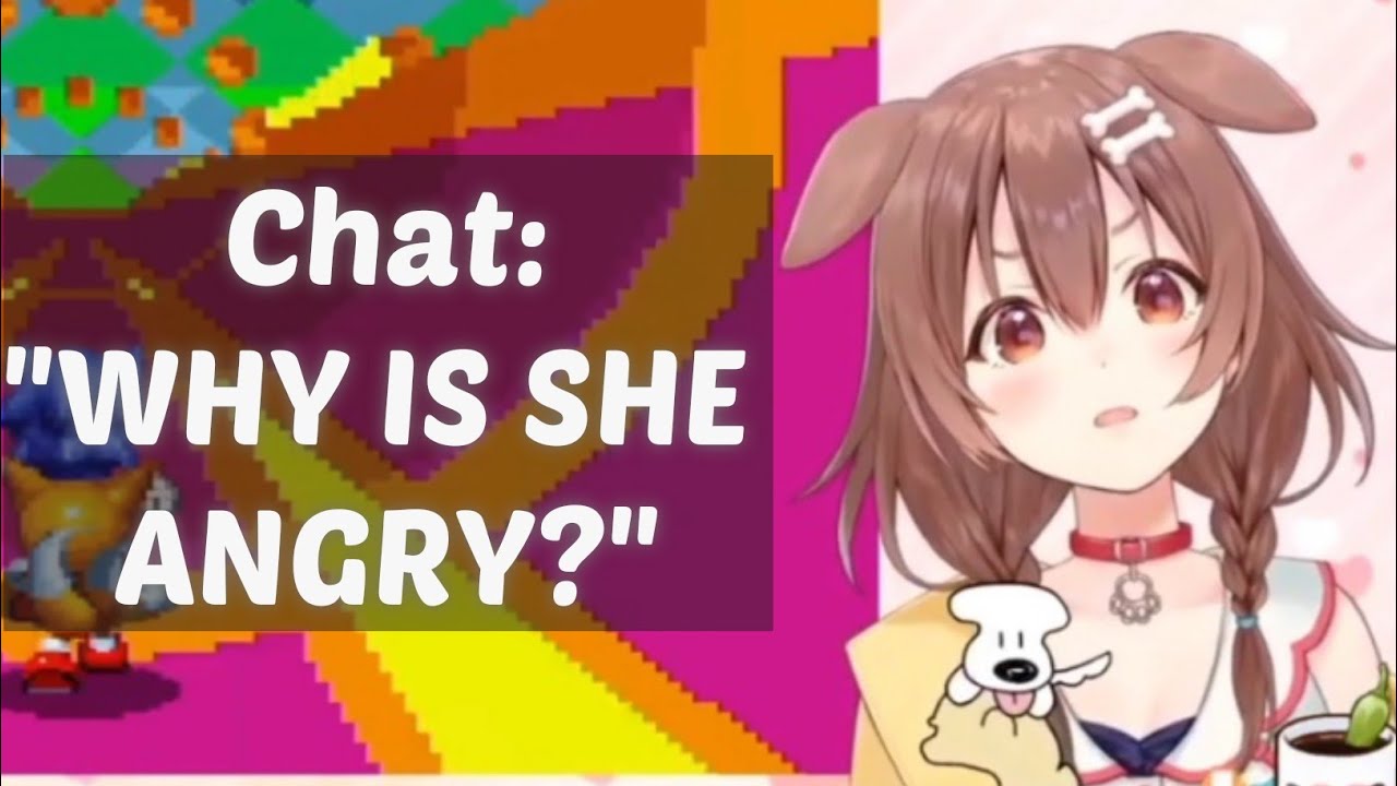 Why is she angry? (Korone plays Sonic 2)