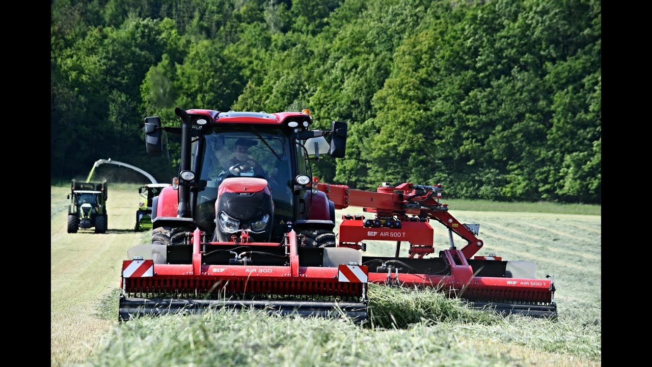 Sen&aacute;že žita 2020| Agrosumak a.s. | Claas Jaguar 950, Case Ih Maxxum 150+ SIP AIR 300 a 500T...