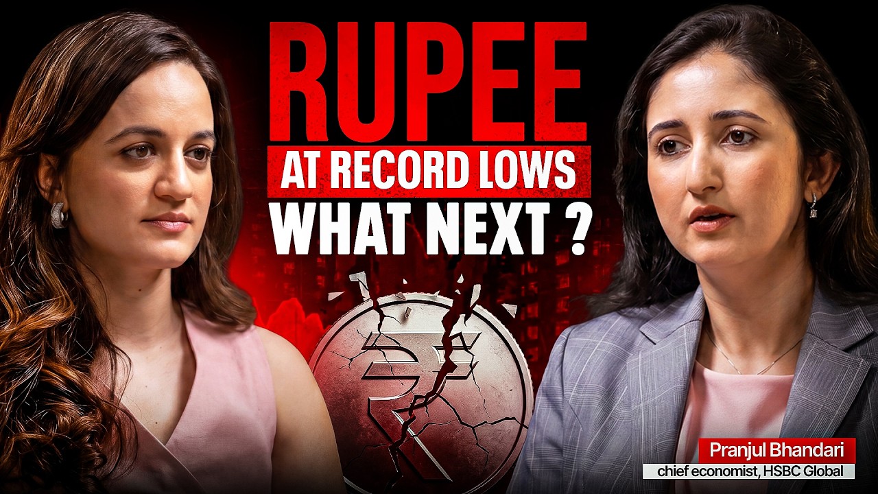 Why The Indian Rupee Is Falling & What Comes Next | Pranjul Bhandari Explains