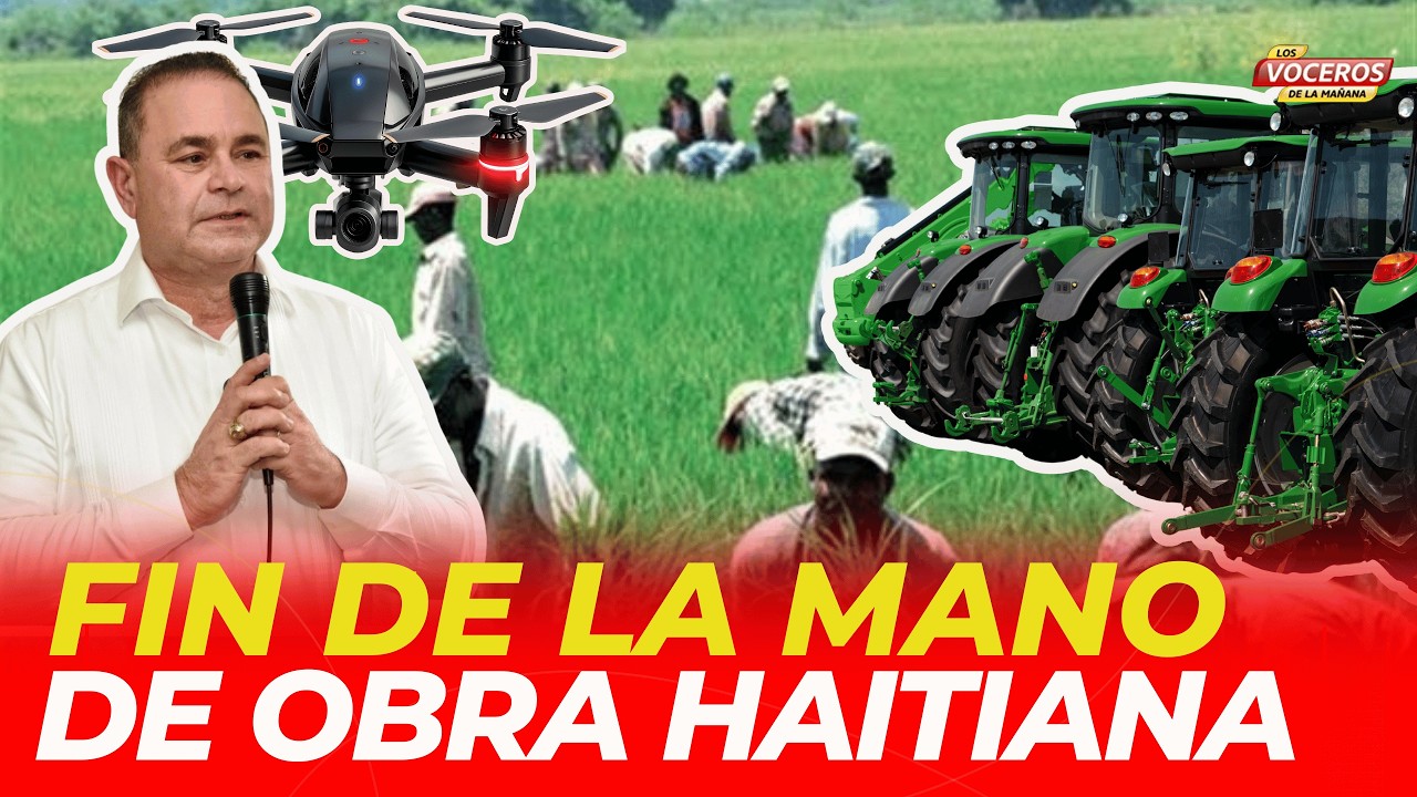 MINISTRO DE AGRICULTURA AFIRMA QUE VIENE EL FIN DE LA MANO DE OBRA ILEGAL HAITIANA EN RD