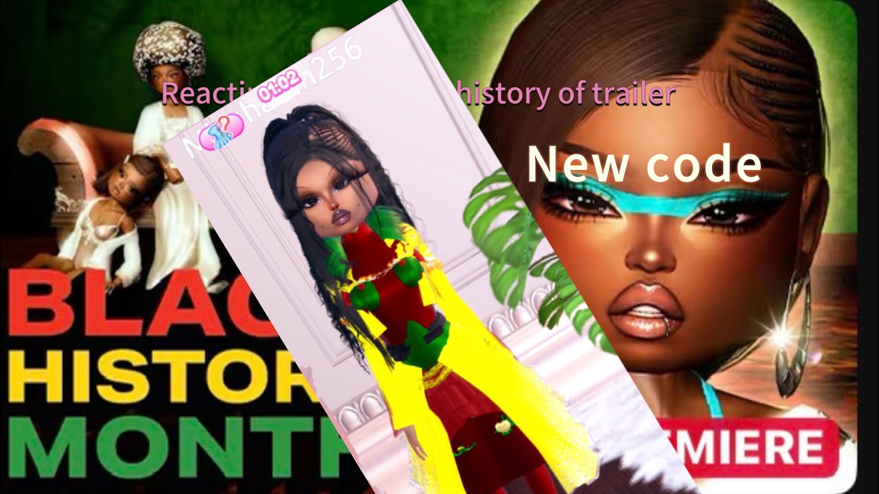 OMG NEW CoDE in the black history month update