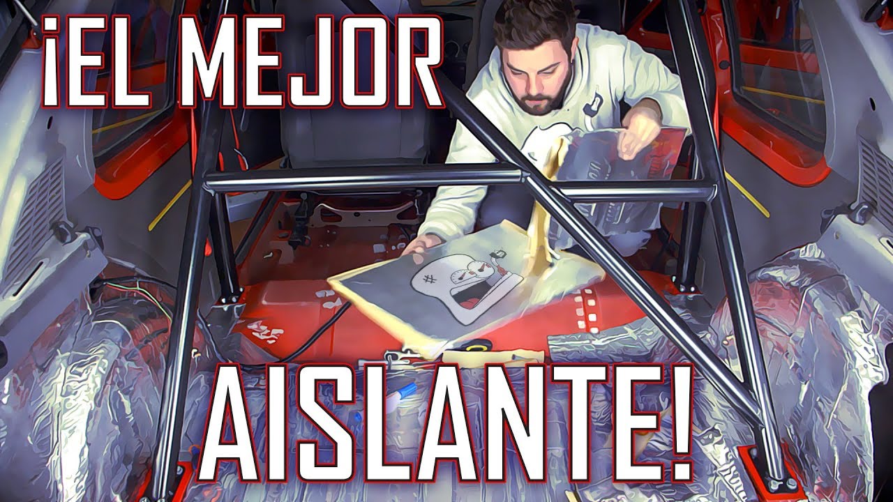 ¡El MEJOR AISLANTE para el COCHE! ¿Mejor que DYNAMAT?🔧 Swap #Peugeot205RFS – 50 [PetrolheadGarage]