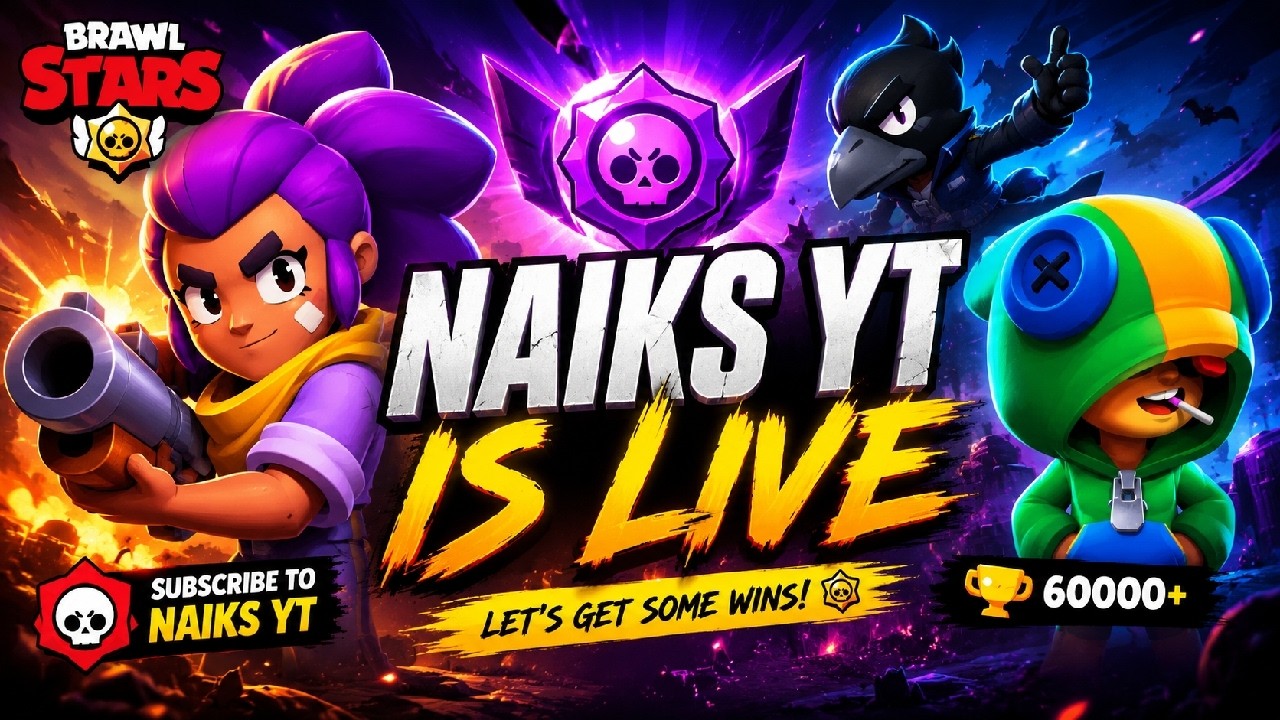 🛑 Ranked Matches Only 🔥| Brawl Stars Live  ✅
